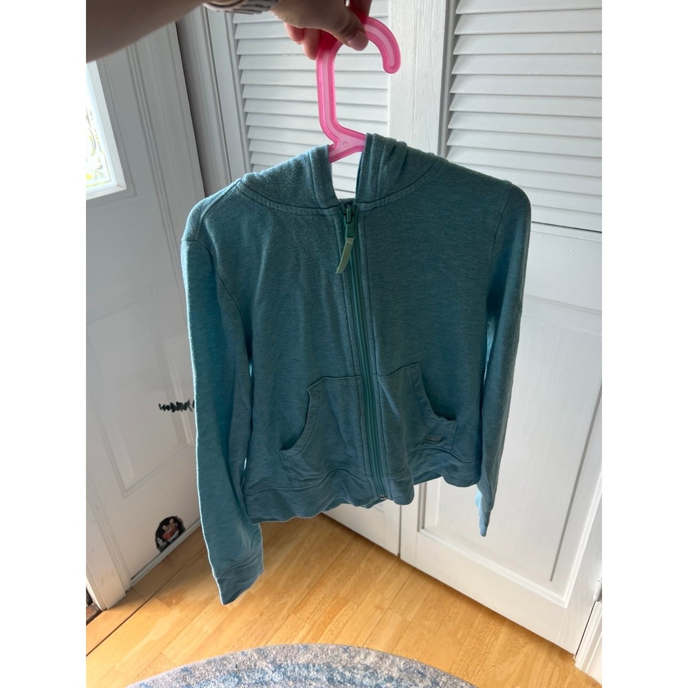 Vineyard vines blue girls cotton zip-up‎ size 7-8